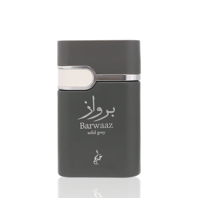 Khadlaj Barwaaz Solid Grey EDP M 100ml Boxed