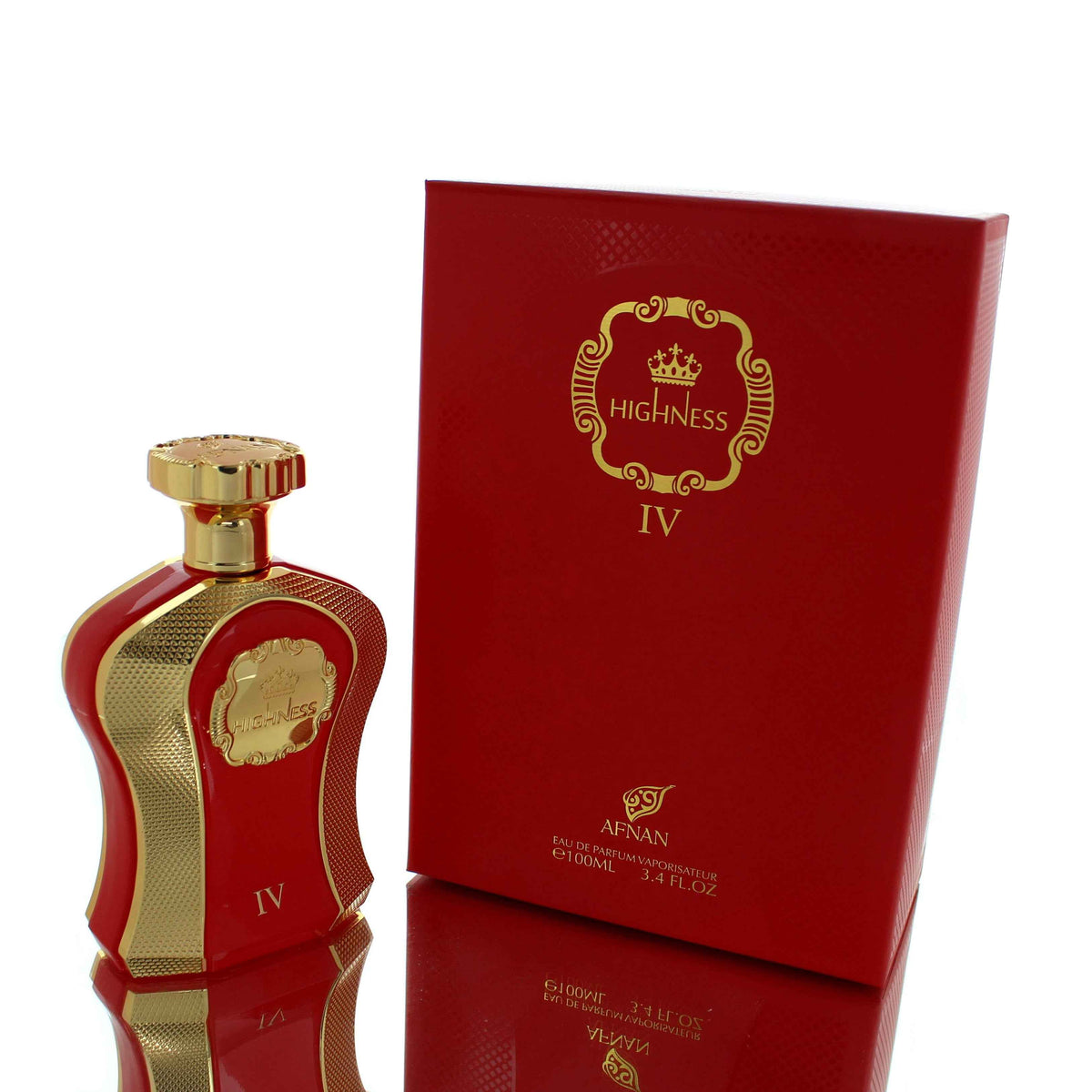 Afnan IV Her Highness Red EDP W 100ml Boxed Eau De Parfum for Women 100ml
