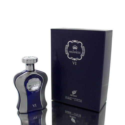 Afnan VI His Highness Blue EDP M 100ml Boxed Eau De Parfum for Men 100ml