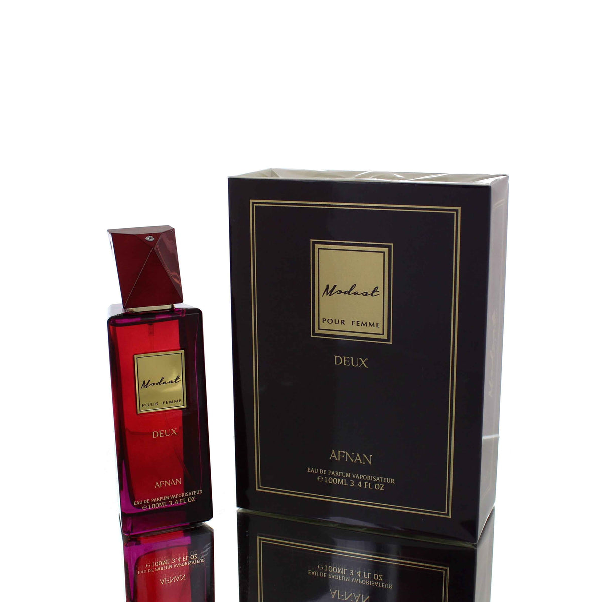 Afnan Modest Deux EDP Woman 100ml Boxed Eau De Parfum for Women 100ml