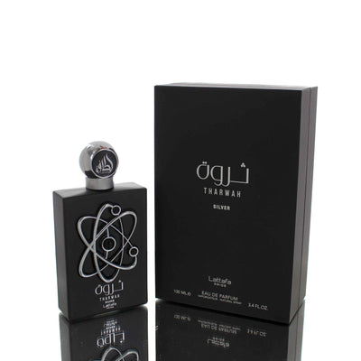 Lattafa Tharwah Silver Eau de Parfum pour Homme 100 ml