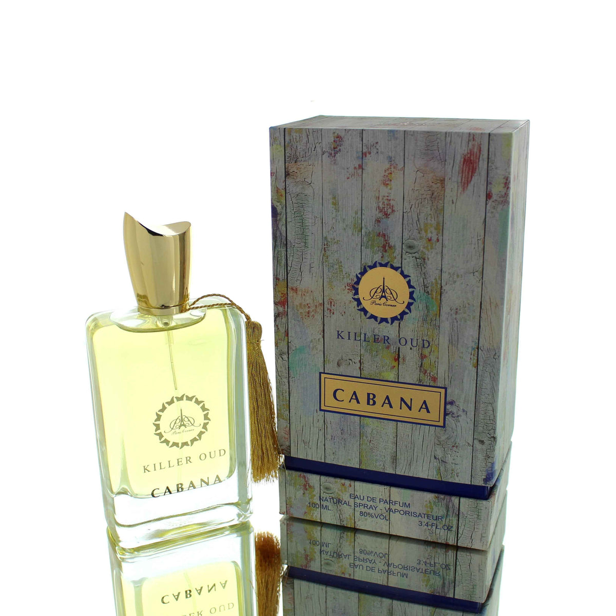 Paris Corner Killer Oud Cabana (Hut Twist) Eau De Parfum for Men 100ml