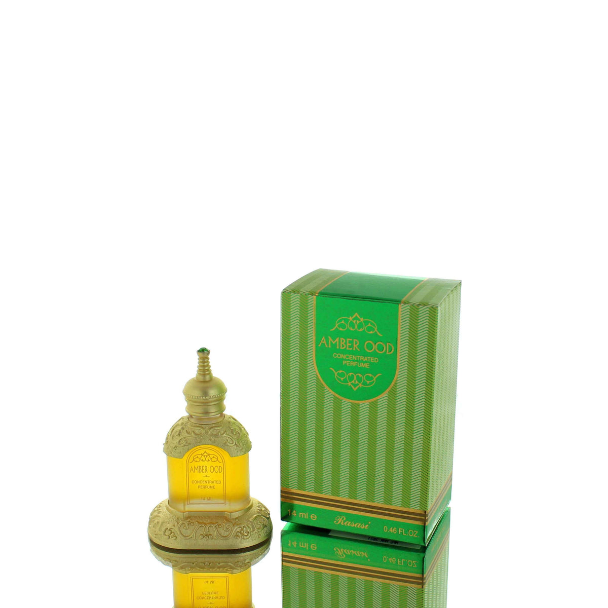 Rasasi Amber Oudh Concentrated Perfume Oil for Men 14ml