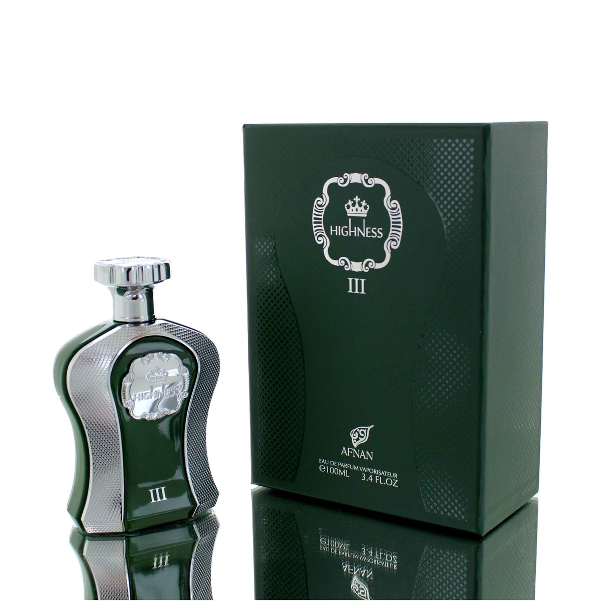 Afnan III His Highness Green EDP M 100ml Boxed Eau De Parfum for Men 100ml