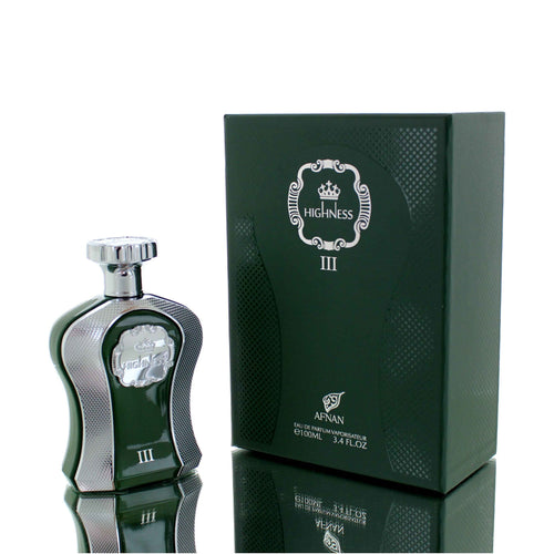 Afnan III His Highness Green EDP M 100ml Boxed Eau De Parfum for Men 100ml