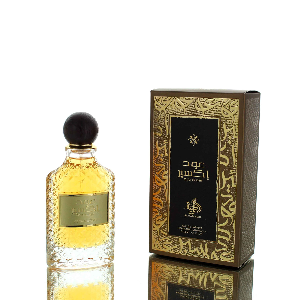 Al Wataniah Oud Elixir Eau De Parfum for Men 100ml