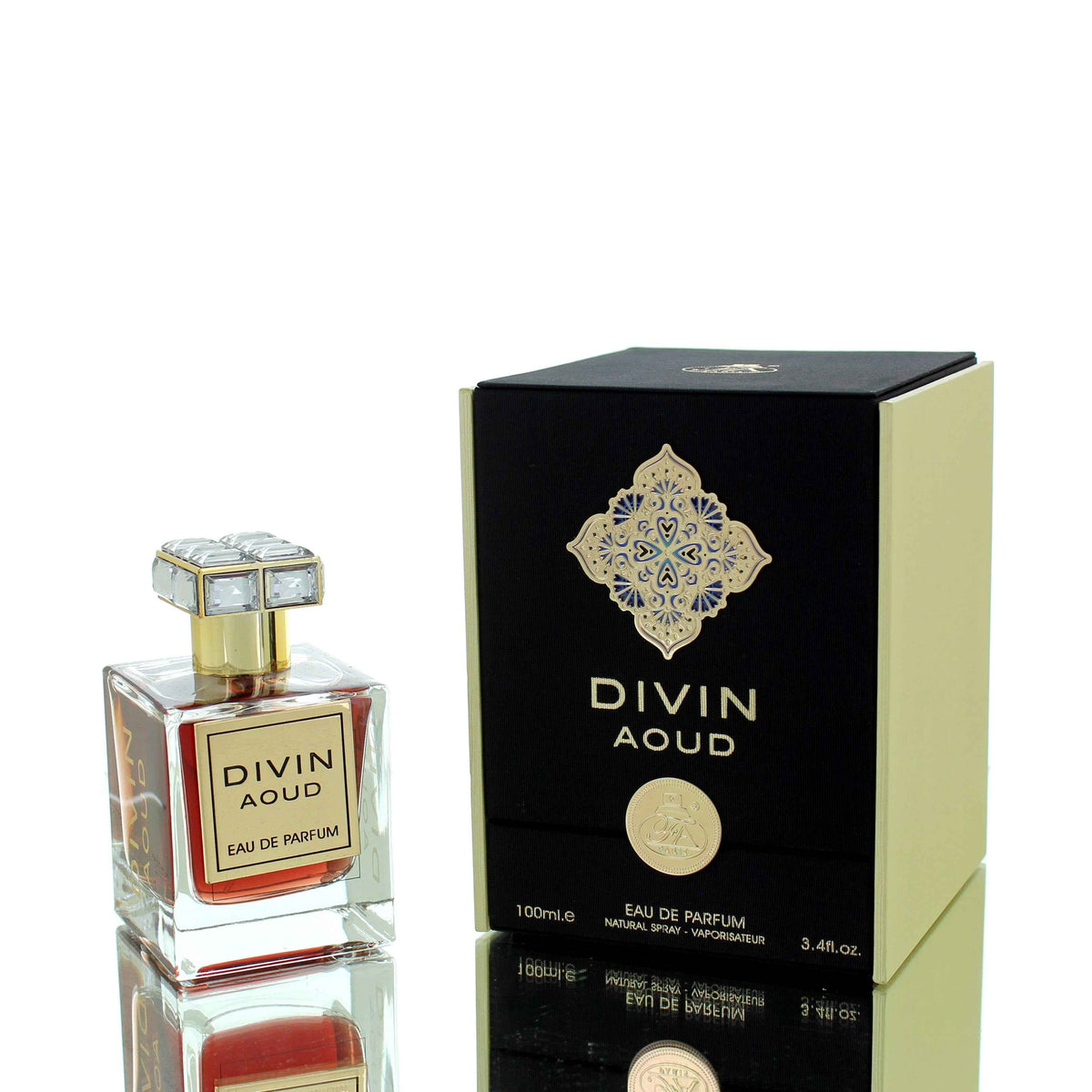 Fragrance World Divin Aoud Eau De Parfum for Men 100ml