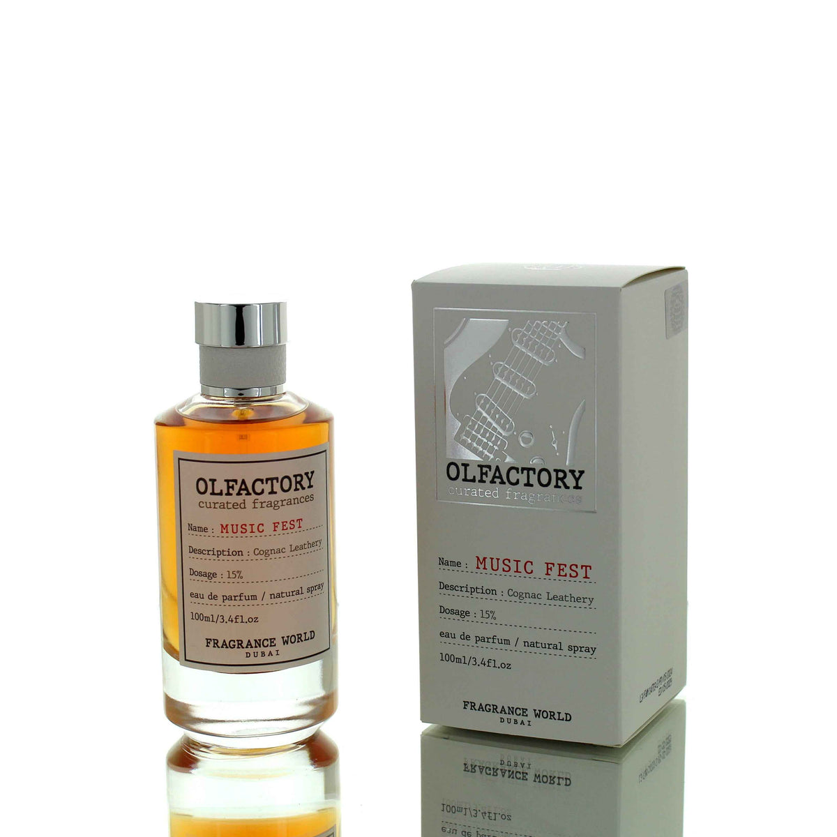 Fragrance World Olfactory Music Fest Eau De Parfum for Men 100ml