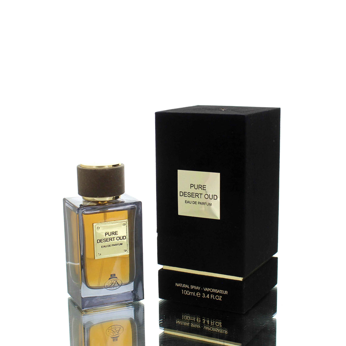 Fragrance World Pure Desert Oud Eau De Parfum for Men 100ml