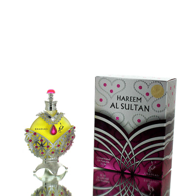 Khadlaj Hareem Al Sultan Silver Concentrated Perfume Oil EDP M 35ml Boxed