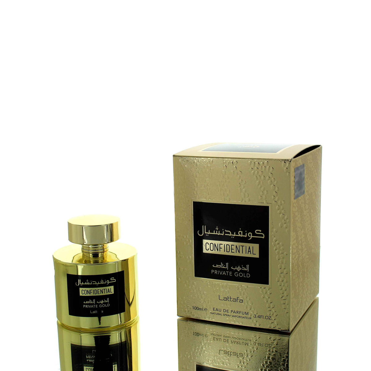 Lattafa Confidential Private Gold EDP for Men 100ml