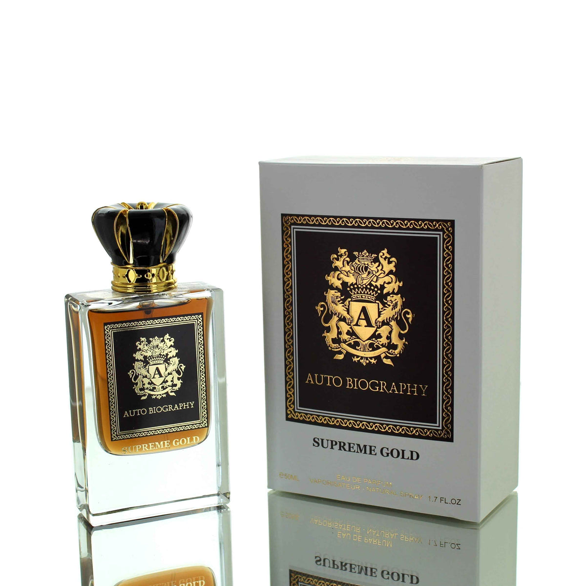 Paris Corner Supreme Gold Autobiography Eau De Parfum for Men 50ml