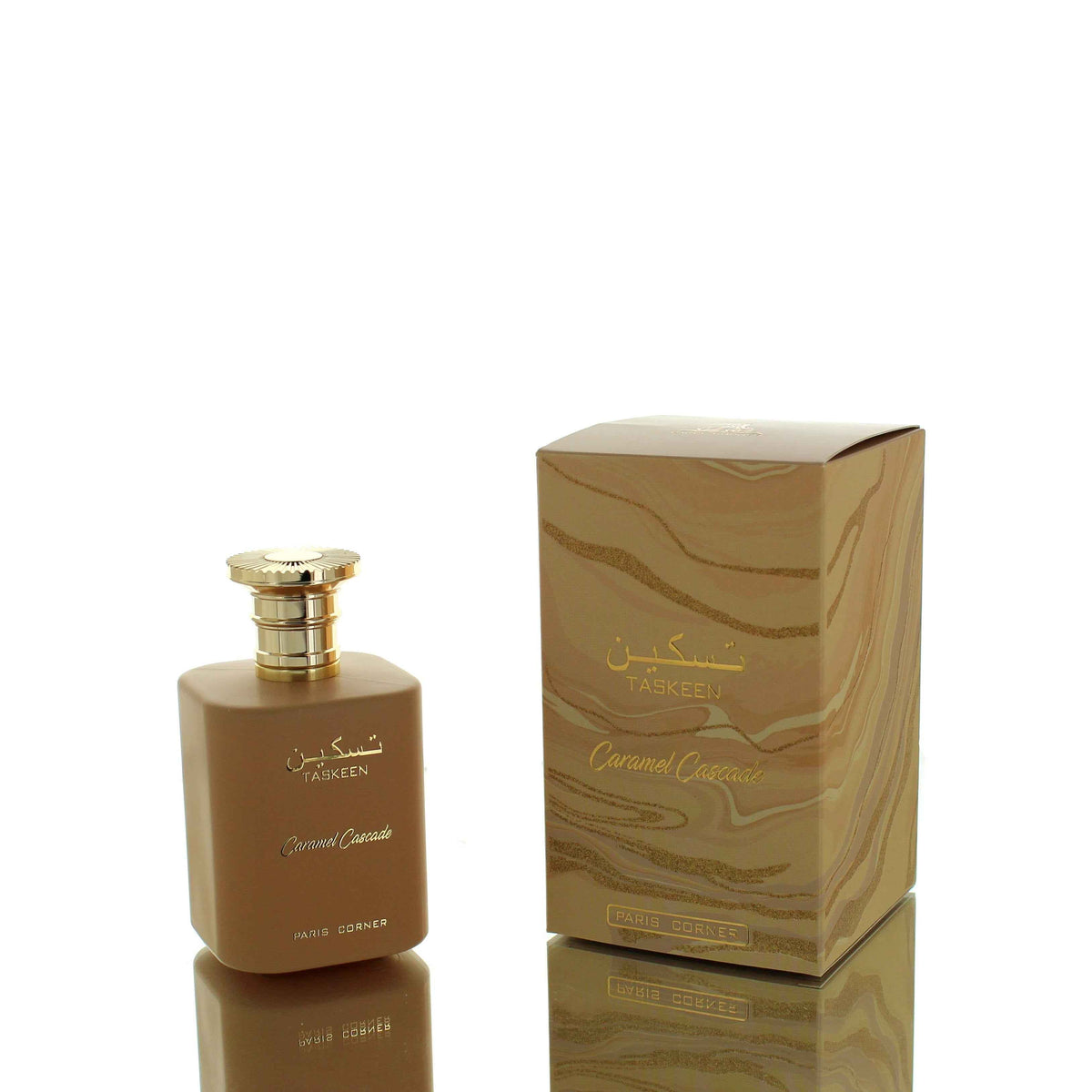 Paris Corner Taskeen Caramel Cascade Eau De Parfum for Men 100ml