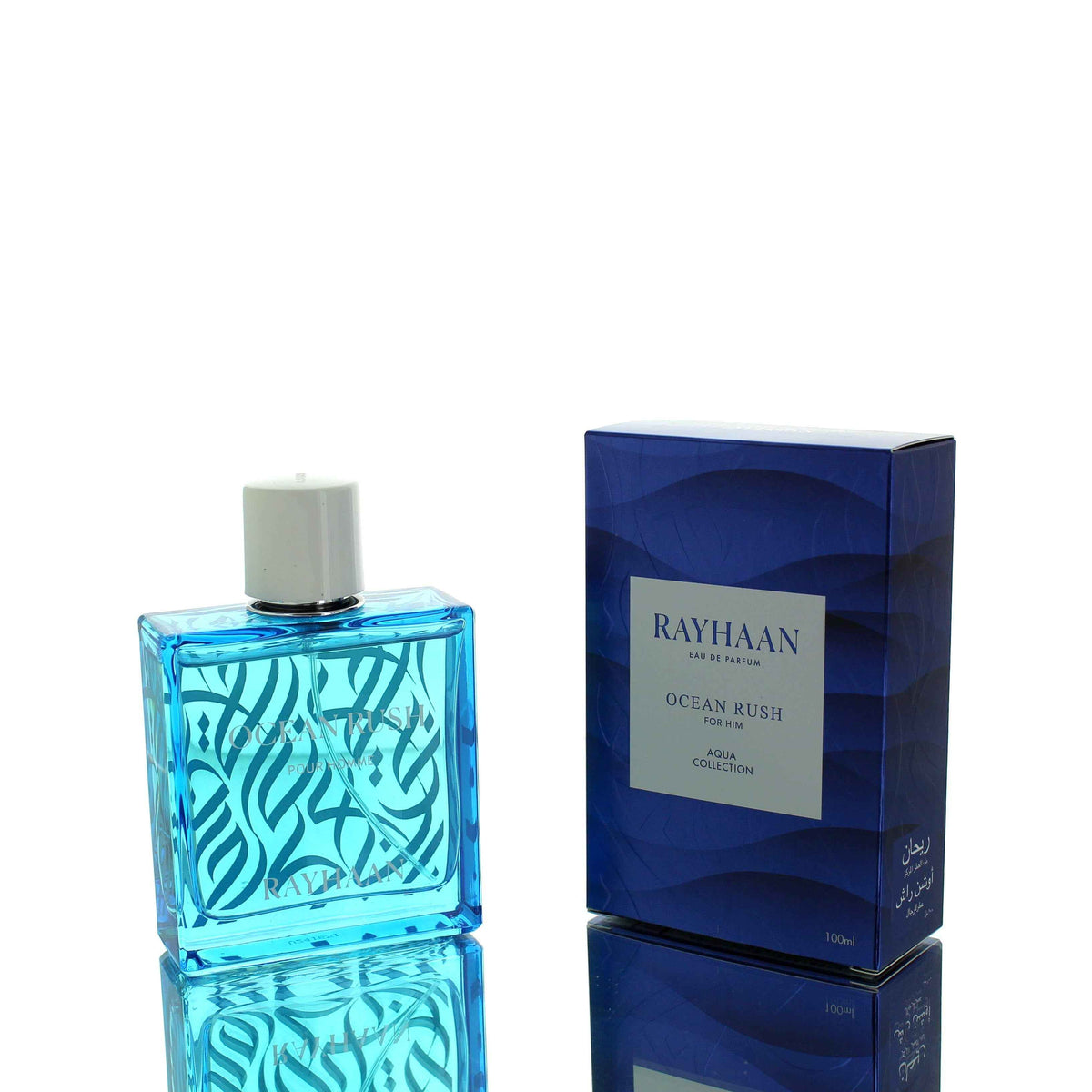 Rayhaan Ocean Rush Aqua Eau De Parfum for Men 100ml